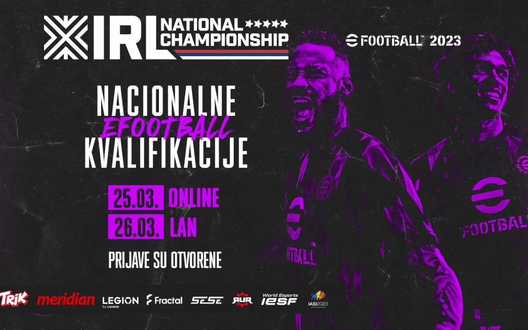 VAŽNO OBAVEŠTENJE ZA SVE TAKMIČARE: Promenjen format nacionalnih eFootball kvalifikacija, prva faza će se igrati onlajn!