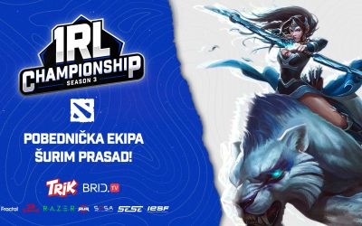TIm Šurim Prasad izdominirao Dota 2 kvalifikacije – Sledeća stanica, IeSF prvenstvo!