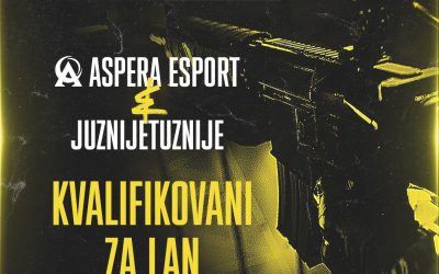 JužnijeTužnije i Aspera Esports obezbedili plasman za LAN završnicu nacionalnih kvalifikacija!