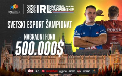 Najavljen Svetski Esports Šampionat u Jašiju sa nagradnim fondom od pola miliona dolara – Prijave za nacionalne kvalifikacije su zvanično OTVORENE!