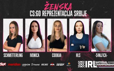 Upoznajte našu žensku CS:GO reprezentaciju: Put ka sveskom IeSF šampionatu počinje već večeras!