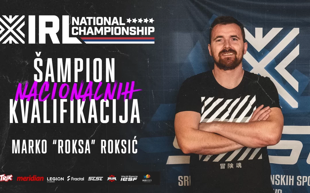 NOVI-STARI ŠAMPION SRBIJE: Marko “Roksa” Roksić ponovo je uspeo da osvoji eFootball nacionalne kvalifikacije za svetski šampionat!