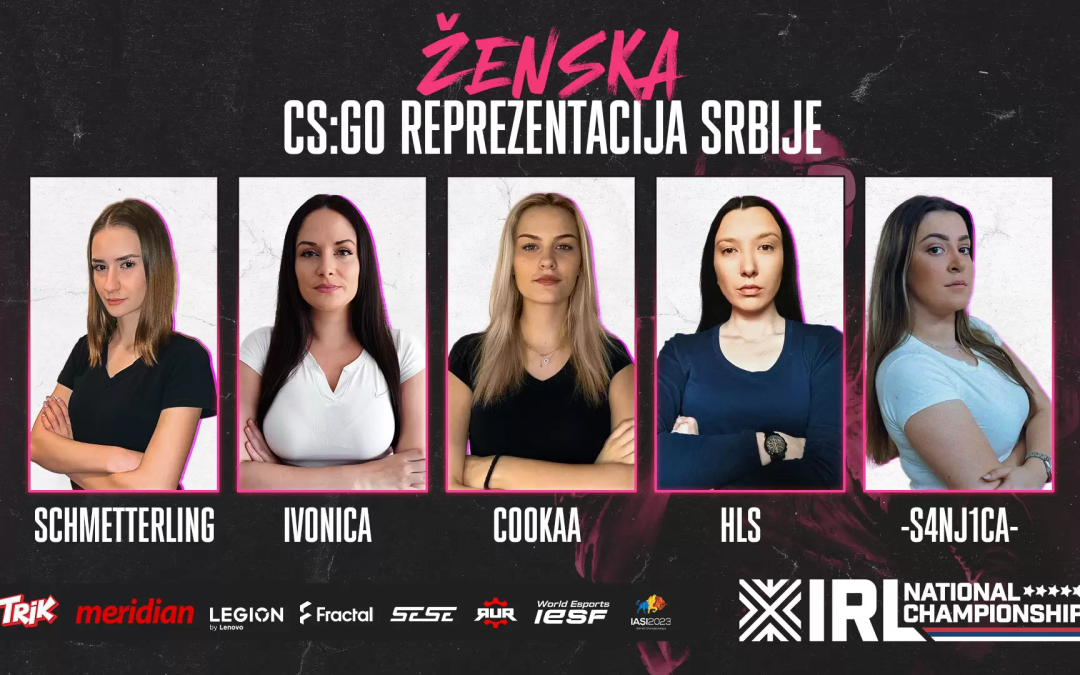 Upoznajte našu žensku CS:GO reprezentaciju