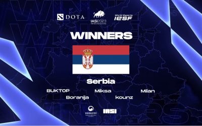 Srpska Dota 2 reprezentacija prolazi grupnu fazu IeSF kvalifikacija