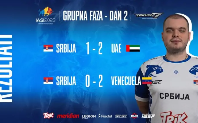Srpska Tekken 7 reprezentacija eliminisana sa IeSF šampionata u Jašiju