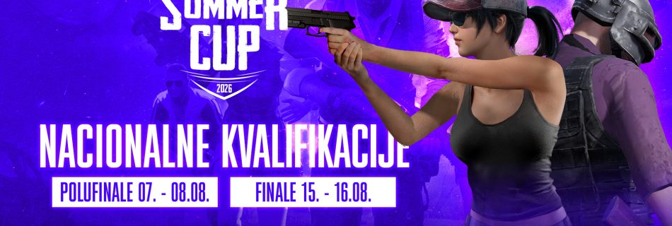 Predstavljaj Srbiju na svetskoj sceni: Prijave za PUBGM SUMMER CUP 2026 su OTVORENE!