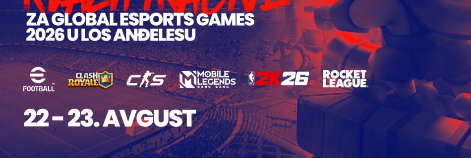 Srpski reprezentavci sutra započinju borbu za Global Esports Games u Los Anđelesu